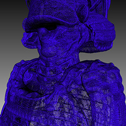 3Dスキャンデータ 甲冑